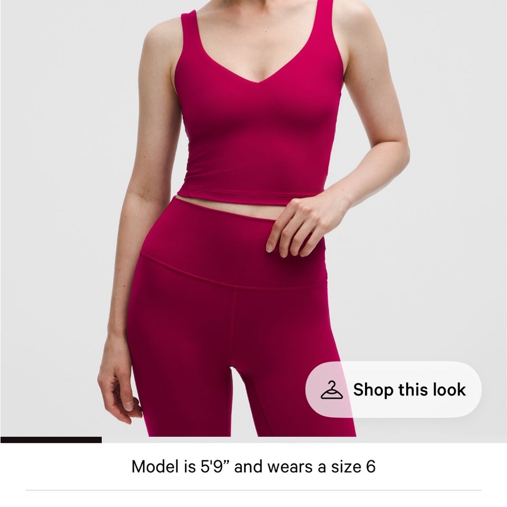 Lululemon Align Tank Top Light Support A/B cup NWOT